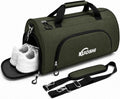 56L Gym Bag Sports Duffle Bag with Shoe Compartment & Wet Pocket, Carry-On Luggage Bag with Quick-Access Pouch, Weekender Overnight Travel Bag for Men & Women